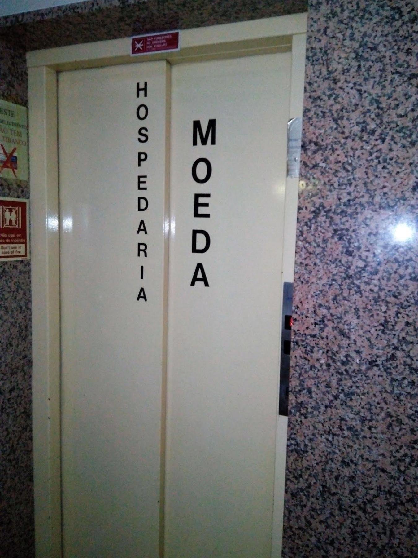 Residencial Moeda Hotel Coimbra Luaran gambar
